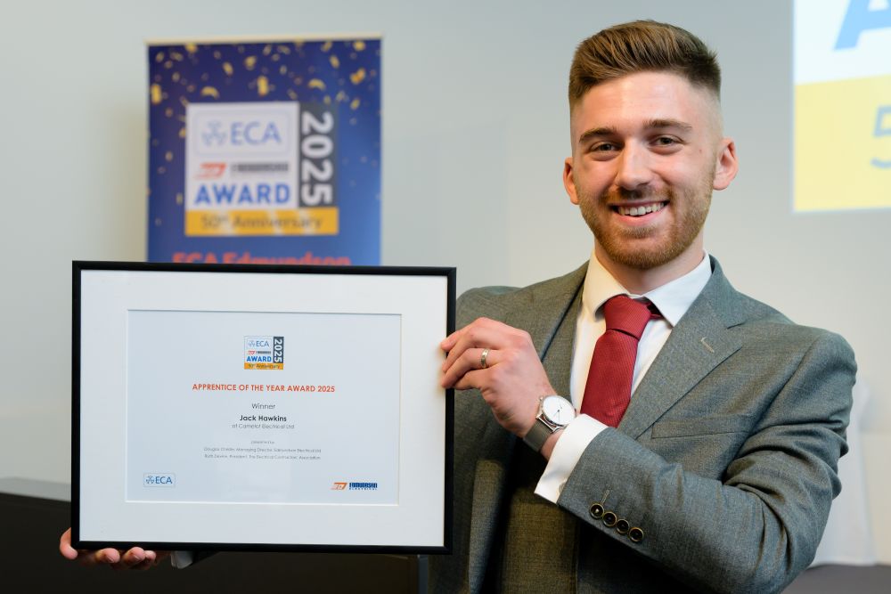 2025 ECA Edmundson Apprentice of the Year winner announced