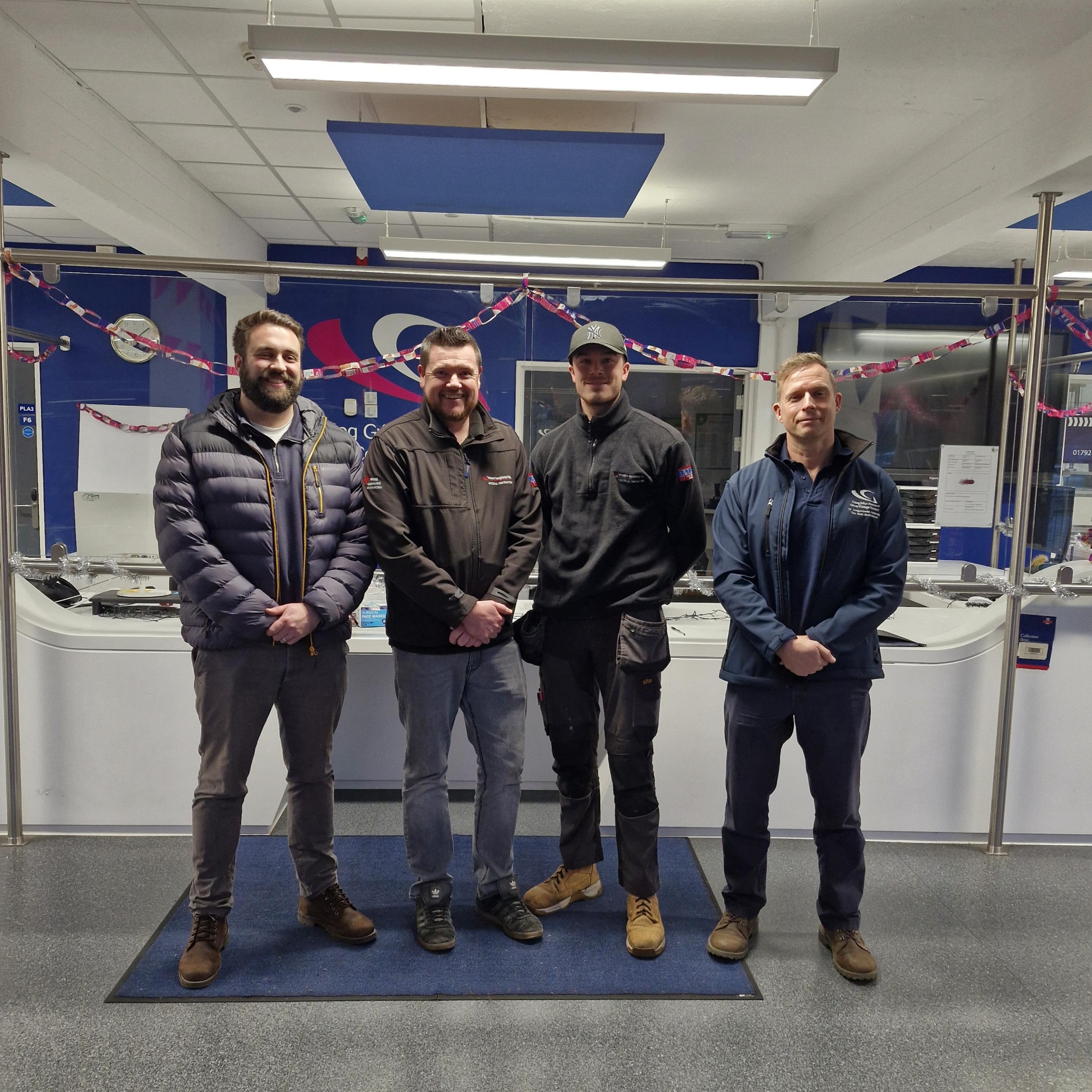 Luke Fletcher MS visits ECA Member firm